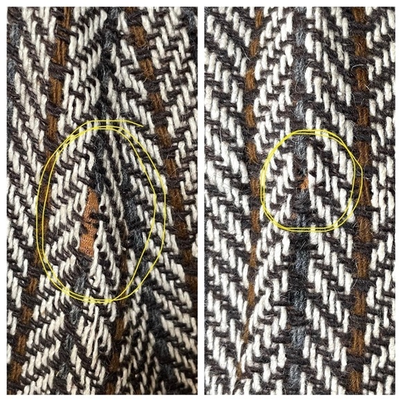 VTG Classic long sleeve brown button close long sleeve dress XS - Picture 16 of 16